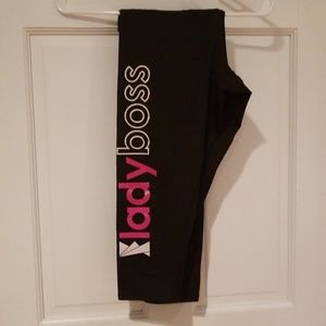 LADYBOSS Medium black workout leggings